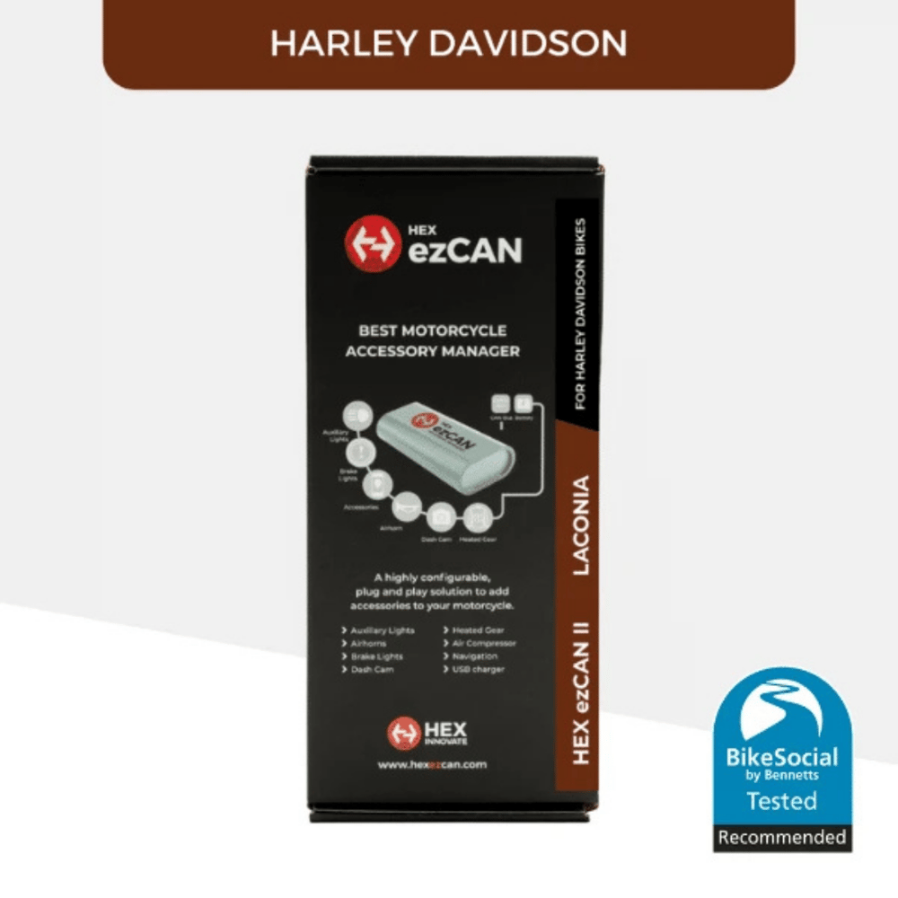 HEX ezCAN Laconia – Harley-Davidson Motosikletler İçin (Harley-Davidson Pan America Uyumlu)