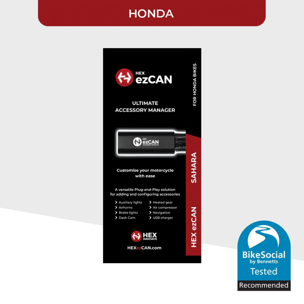 HEX ezCAN Sahara – Honda Motosikletler İçin (Honda Africa Twin 2020+ / NT1100 2025+)