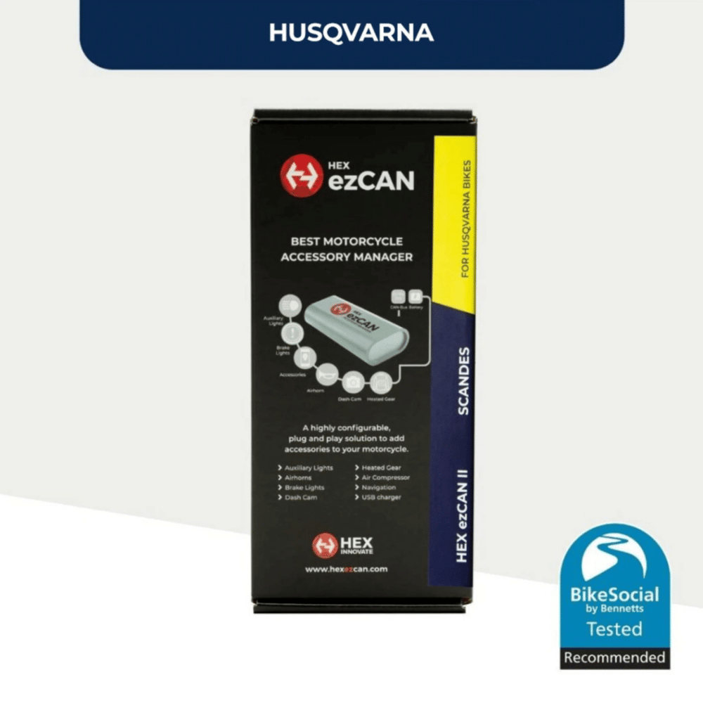 HEX ezCAN Scandes – Husqvarna Motosikletler İçin (Husqvarna Norden 901 2021+ / Explorer 2023+)