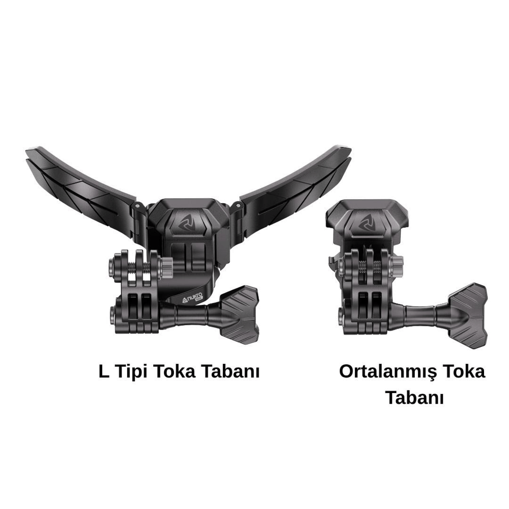 Nukrotech Aksiyon Kamera İçin Kask Montaj Seti