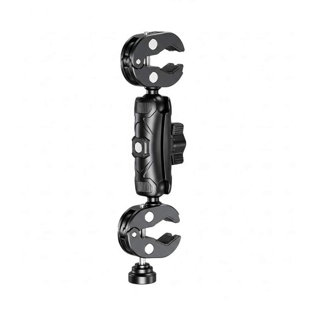 Nukrotech Çift Mandallı Aksiyon Kamera Bağlantı Aparatı (Mafsal 9 cm)
