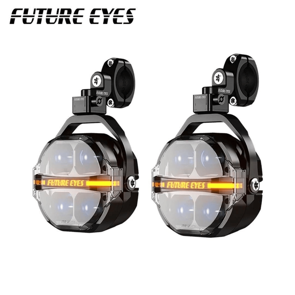 Nukrotech Future Eyes X100 Motosiklet Sis Farı 180W