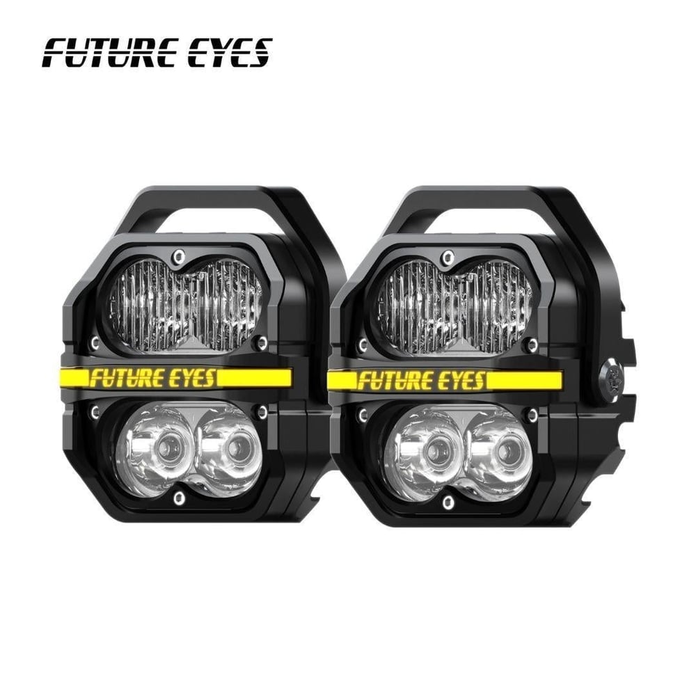 Nukrotech Future Eyes Z4 Motosiklet Sis Farı 120W (Sarı Işık)