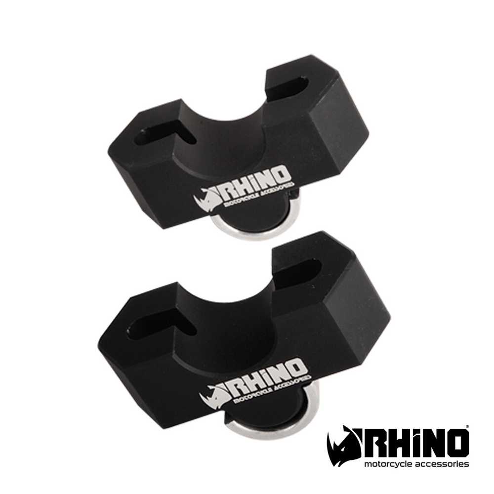 Rhino 22 mm / 28 mm Basic Base Gidon Yükseltme Mat Siyah