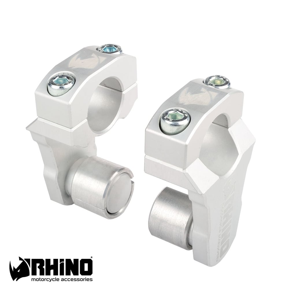 Rhino 22 mm / 28 mm Pivot Gidon Yükseltme Mat Gümüş