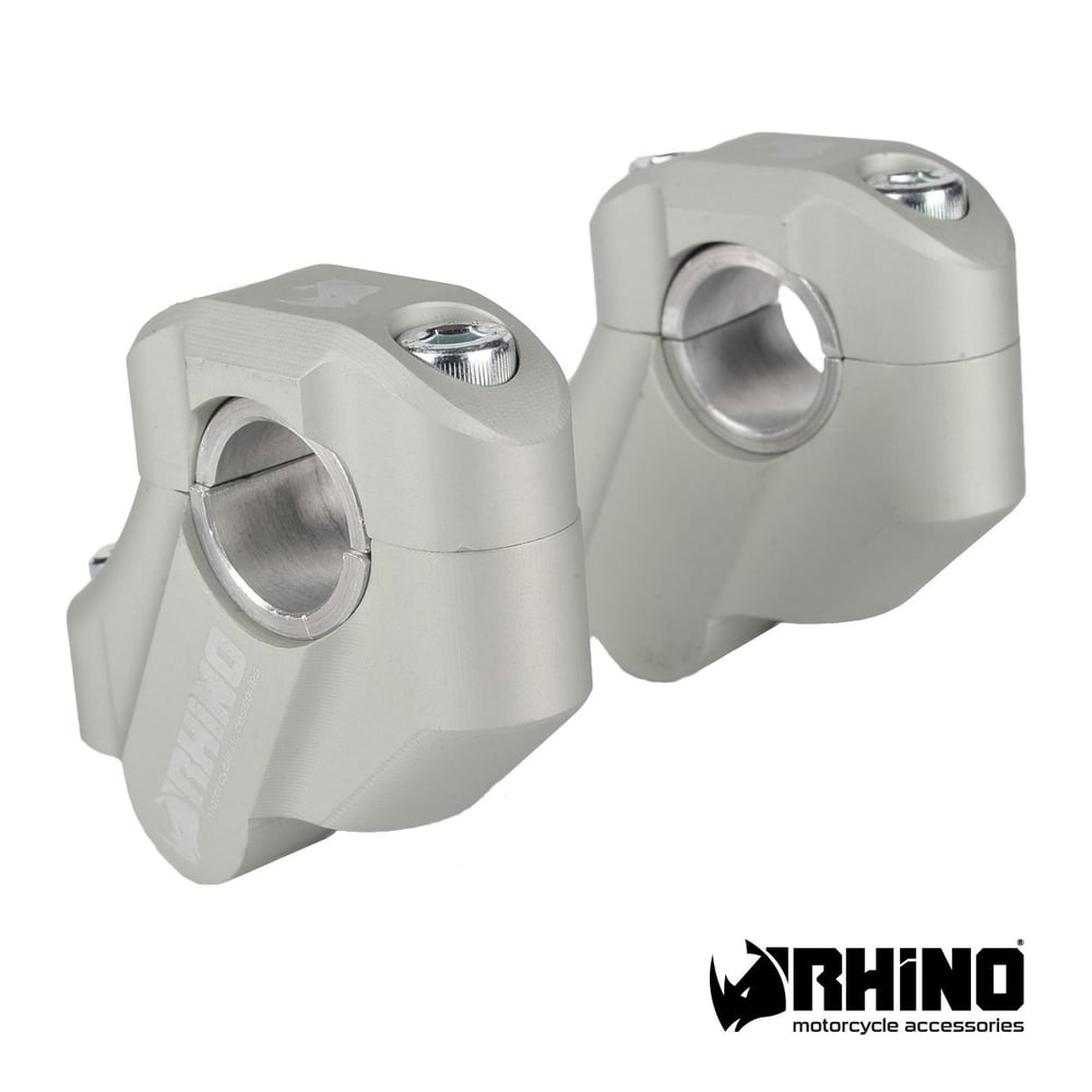 Rhino 22 mm / 28 mm Style Barback Gidon Yükseltme Mat Gümüş