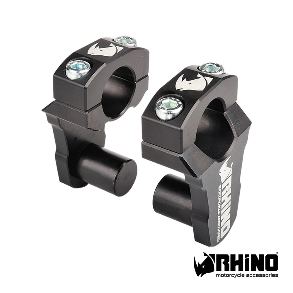 Rhino 22 mm'den 28 mm'e Pivot Gidon Çevirici Mat Siyah
