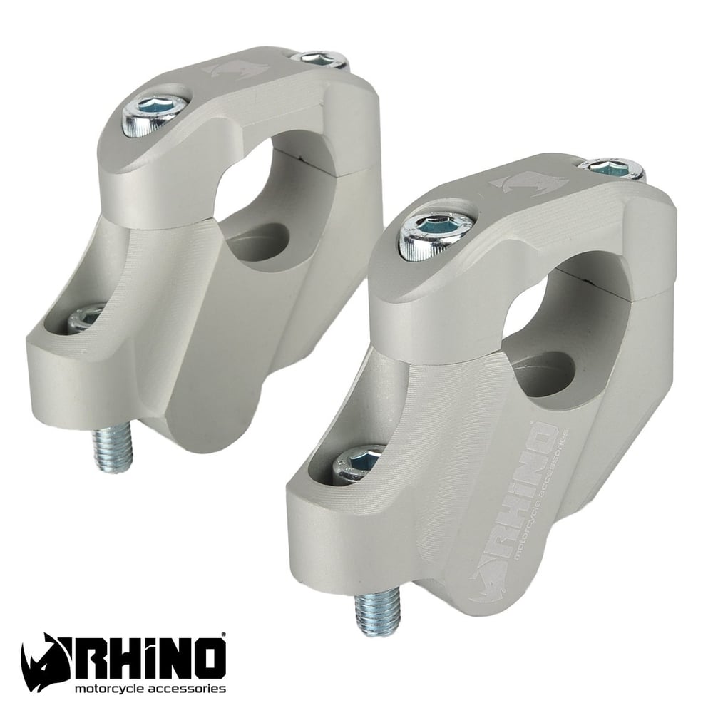 Rhino 22 mm'den 28 mm'e Style Barback Gidon Çevirici Mat Gümüş