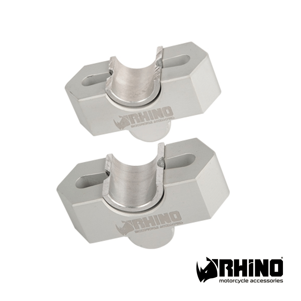 Rhino 22mm / 28mm Basic Base Gidon Yükseltme Mat Gümüş