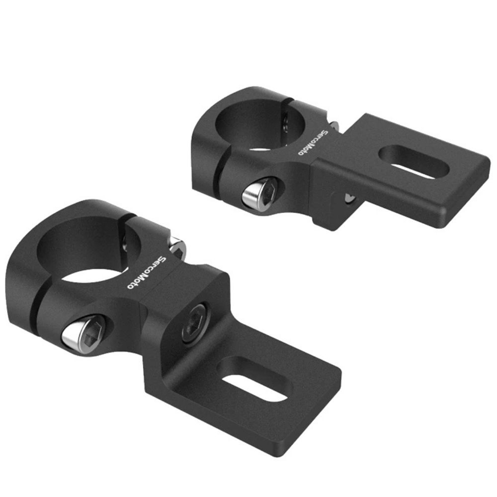 SercoMoto Sis Farı / Yardımcı Işık Koruma Demiri Bağlantı Kelepçesi 22-25mm