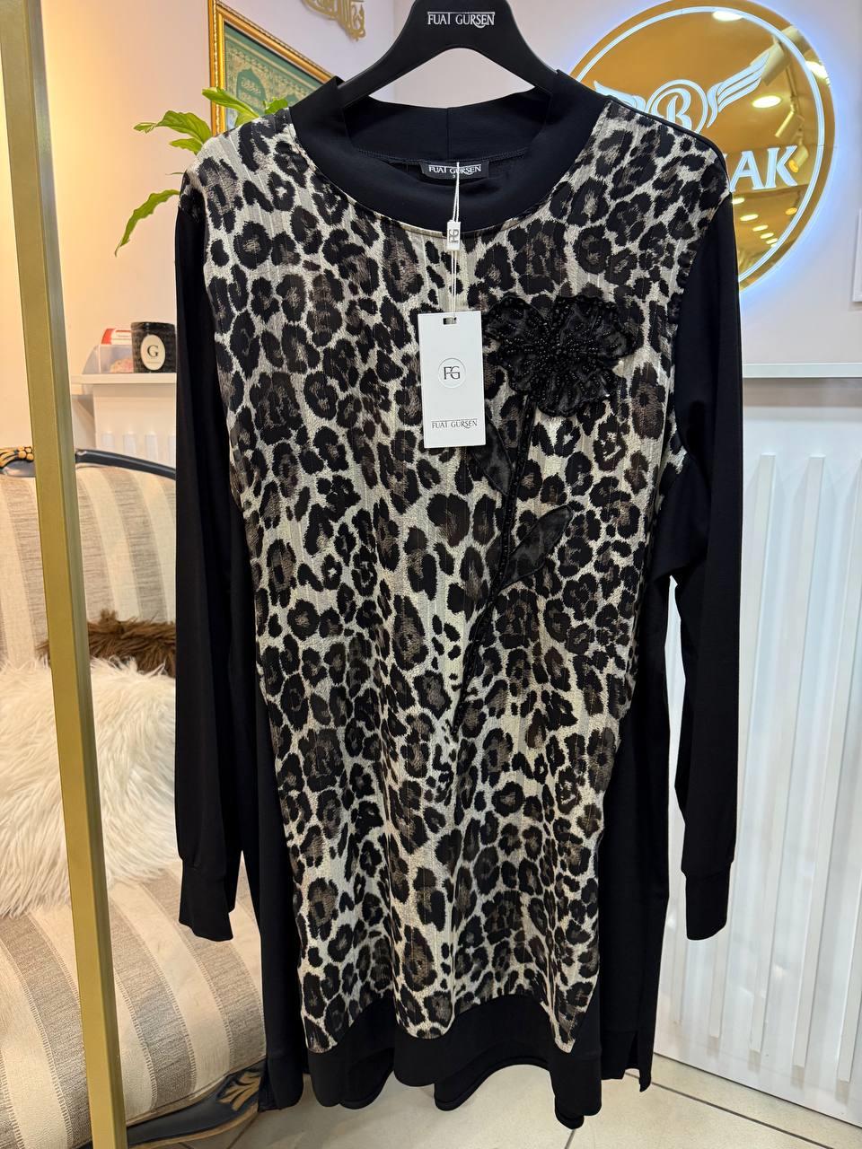 FUAT GÜRŞEN 4301 LEOPAR TUNİK