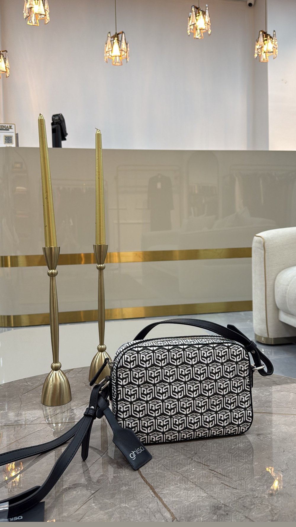 GHİSA 0706 DESENLİ ÇAPRAZ ÇANTA