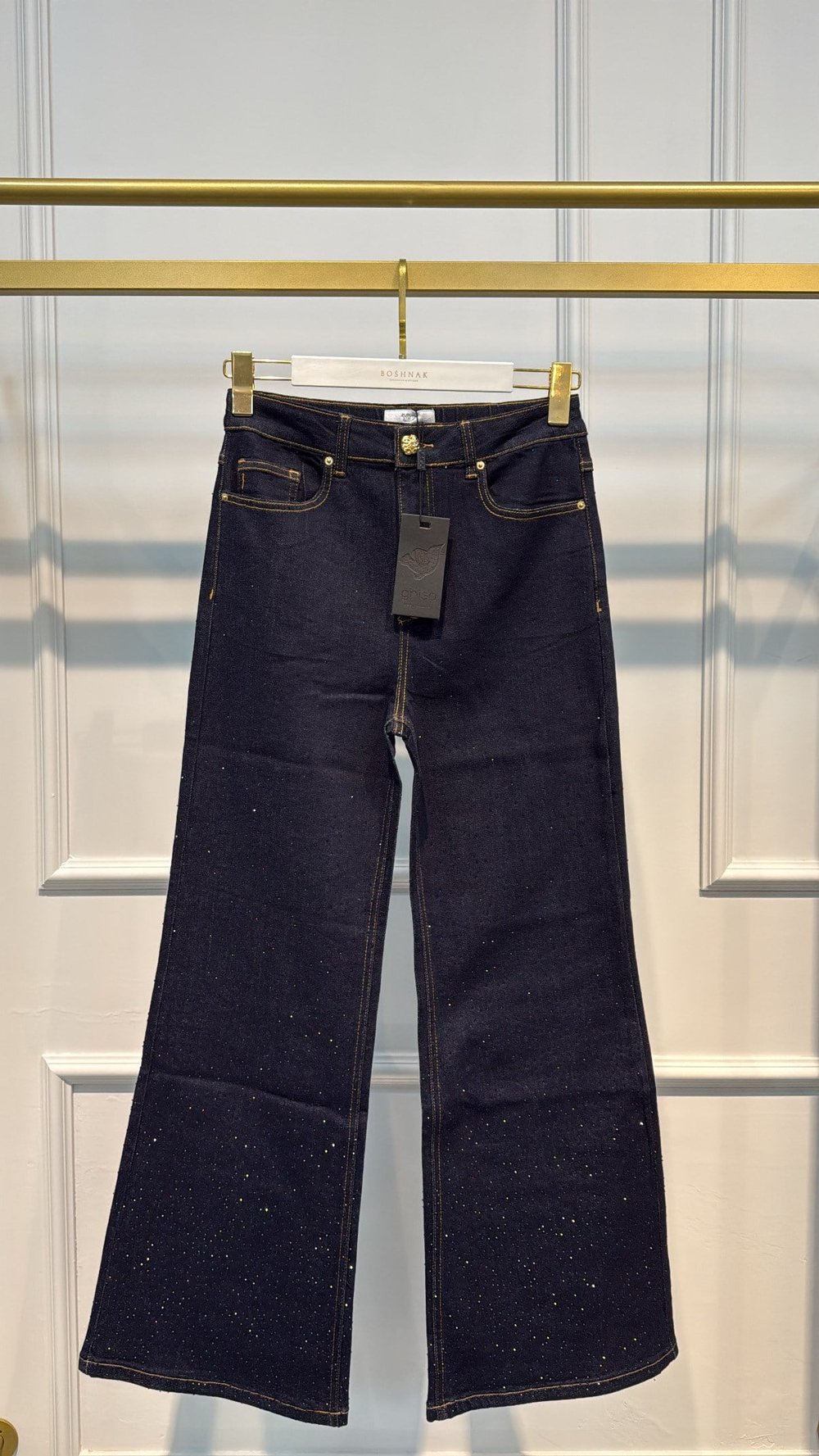 GHİSA 8079 TAŞLI İTHAL KOT PANTOLON