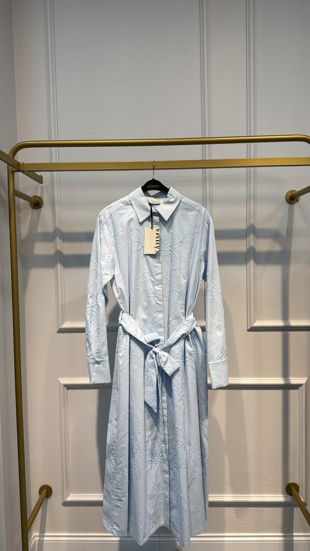 KAHMA 13319 DESENLİ COTTON ELBİSE (KAP)