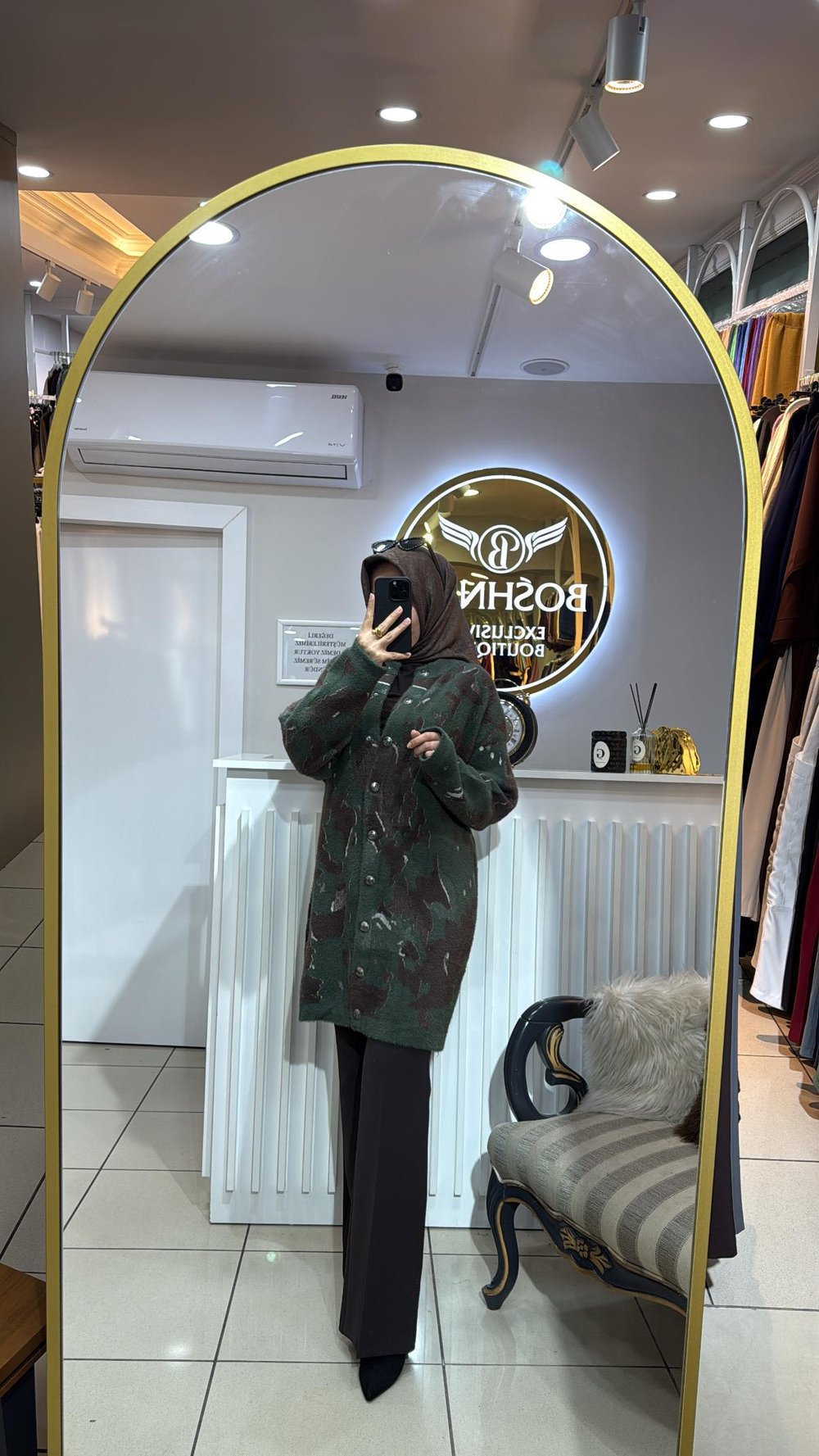 NUSS 7006 DESENLİ ANGORA HIRKA