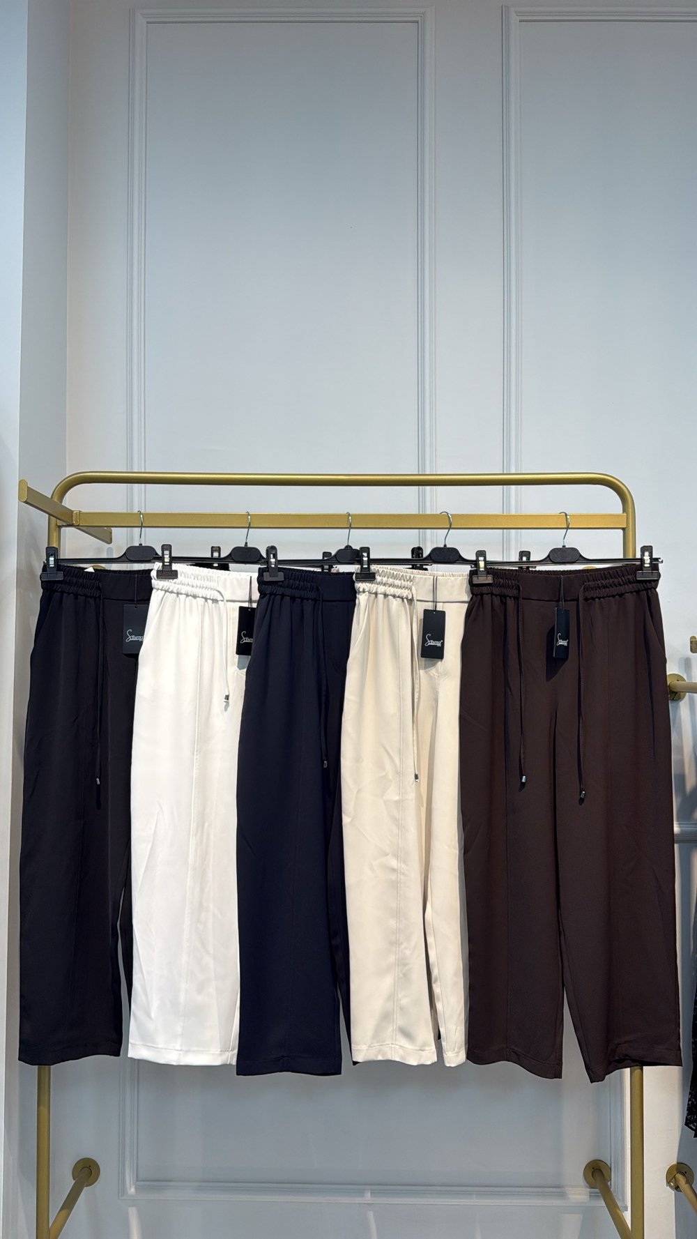 SENTEZ 5618 ELEGANCE BELİ LASTİKLİ DAR PAÇA PANTOLON