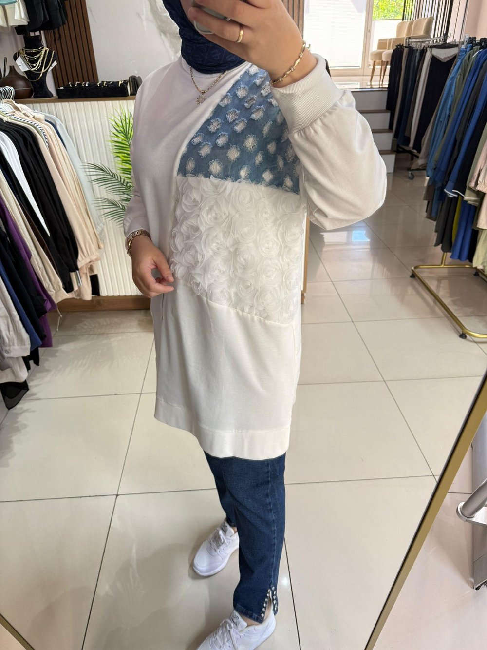 Puane Beyaz Tunik