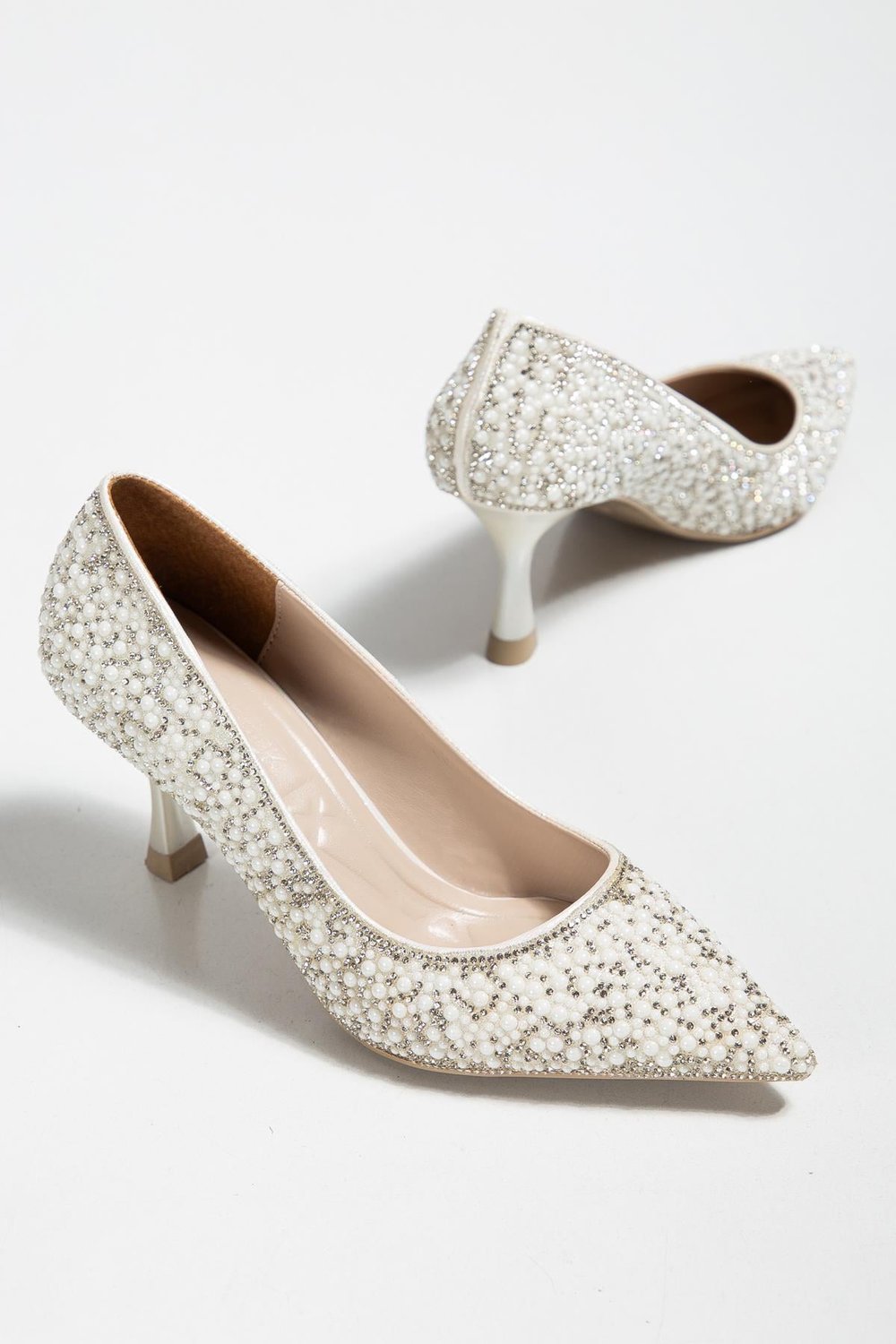 Kadın Topuklu Stiletto Abiye Ayakkabı – Düğün & Davet