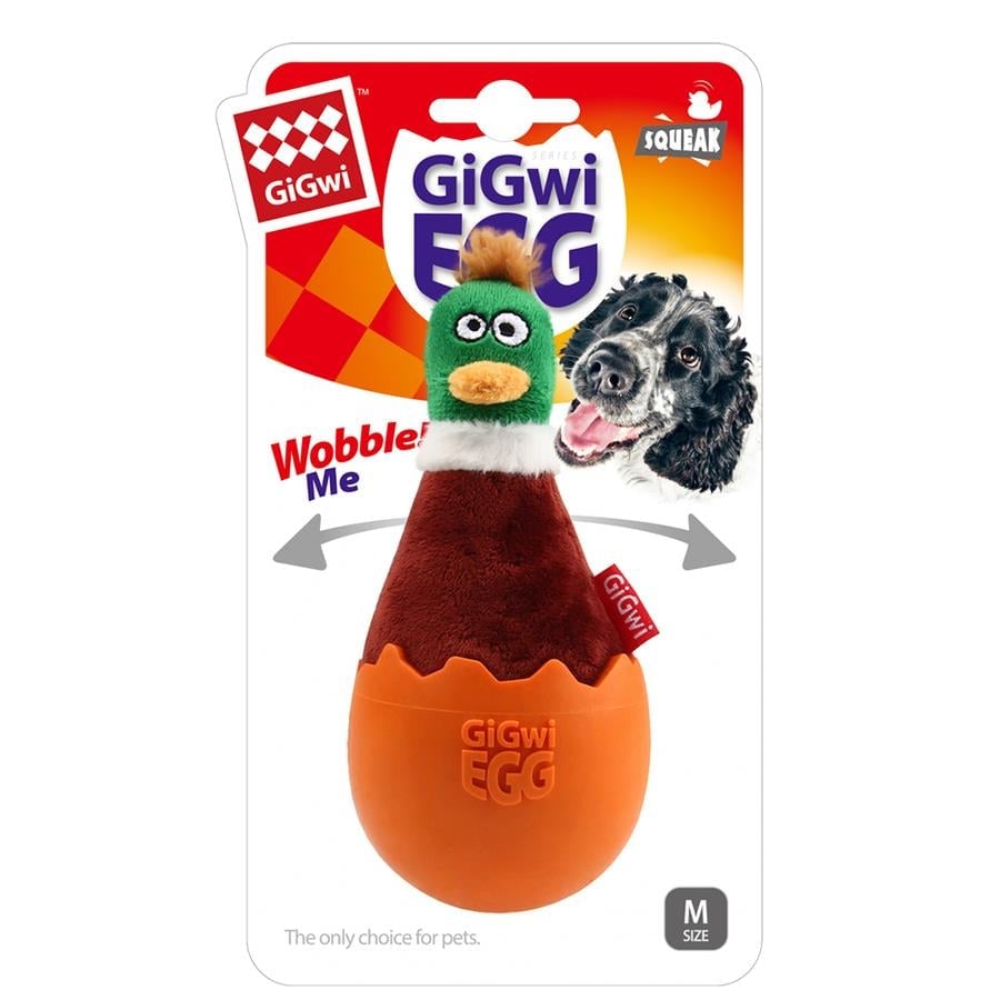 GiGwi Yumurtadan Çıkan Ördek Köpek Oyuncak