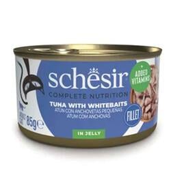 Schesir C139 Jelly Ton ve Ringa Balıklı Kedi Konservesi 85 Gr