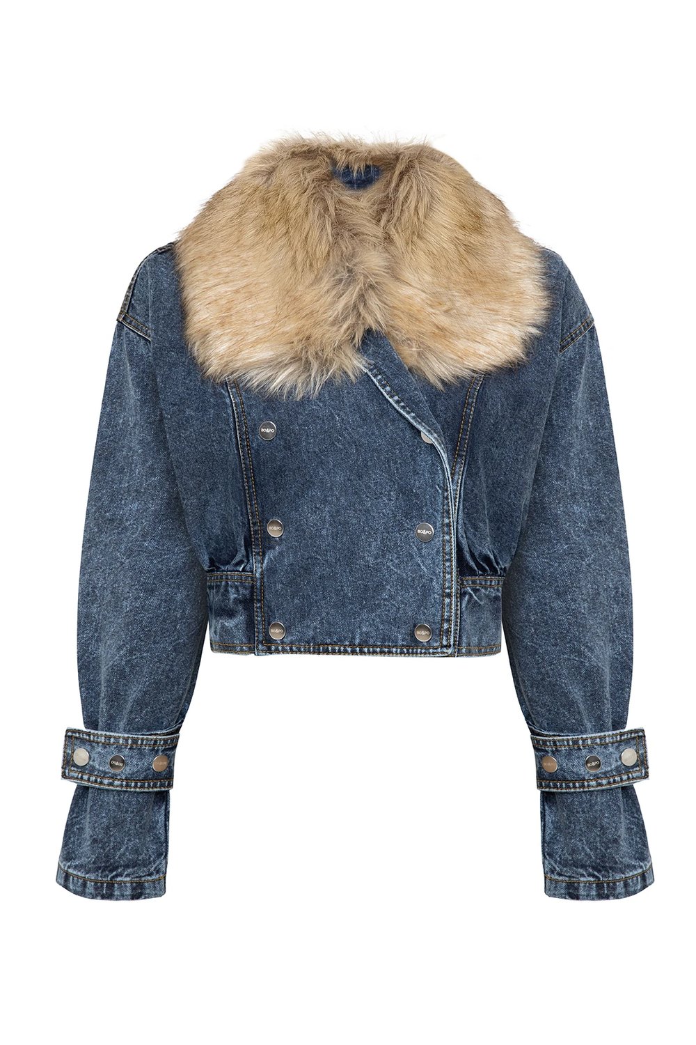 Romina Denim Jacket Brown