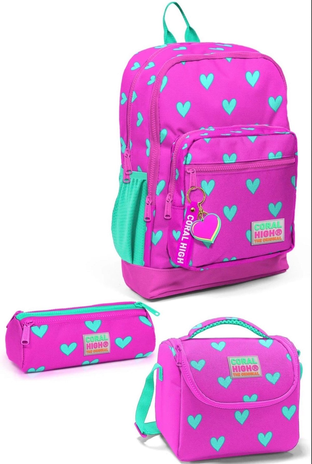 Coral High 3lü çanta seti SET0123113