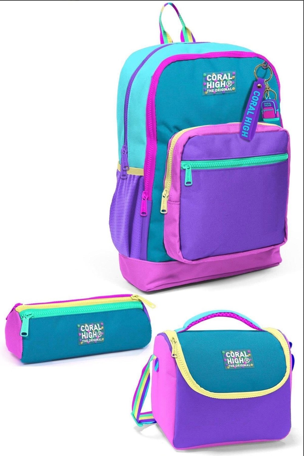 Coral High 3lü çanta seti SET0123759