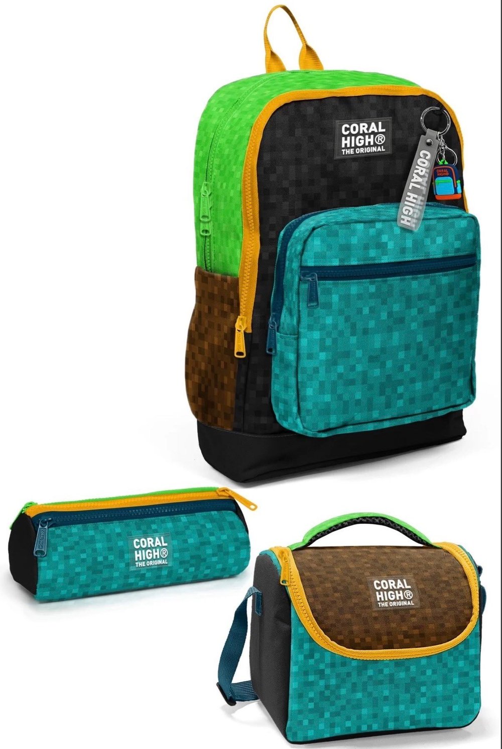 Coral High 3lü çanta seti SET0133216