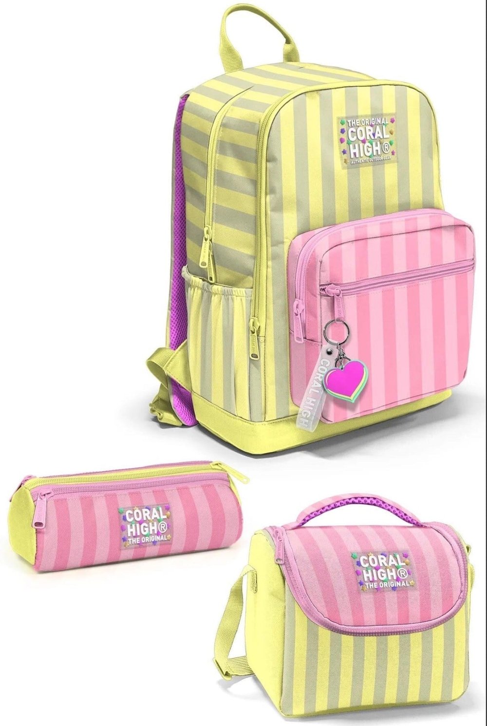 Coral High 3lü çanta seti SET0133223
