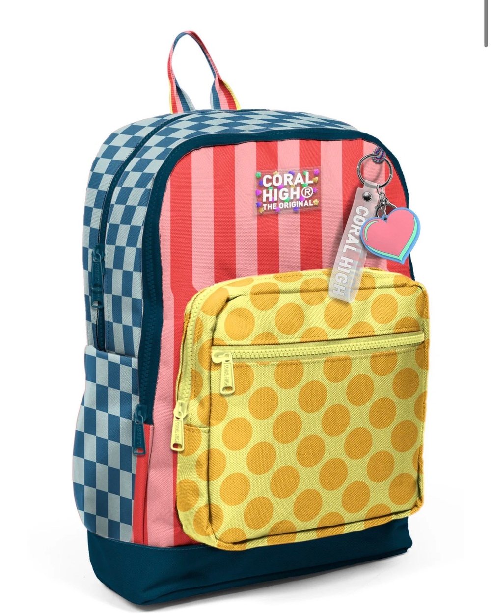 Coral High Kids Çok Renkli Desenli Okul Sırt Çantası 33204