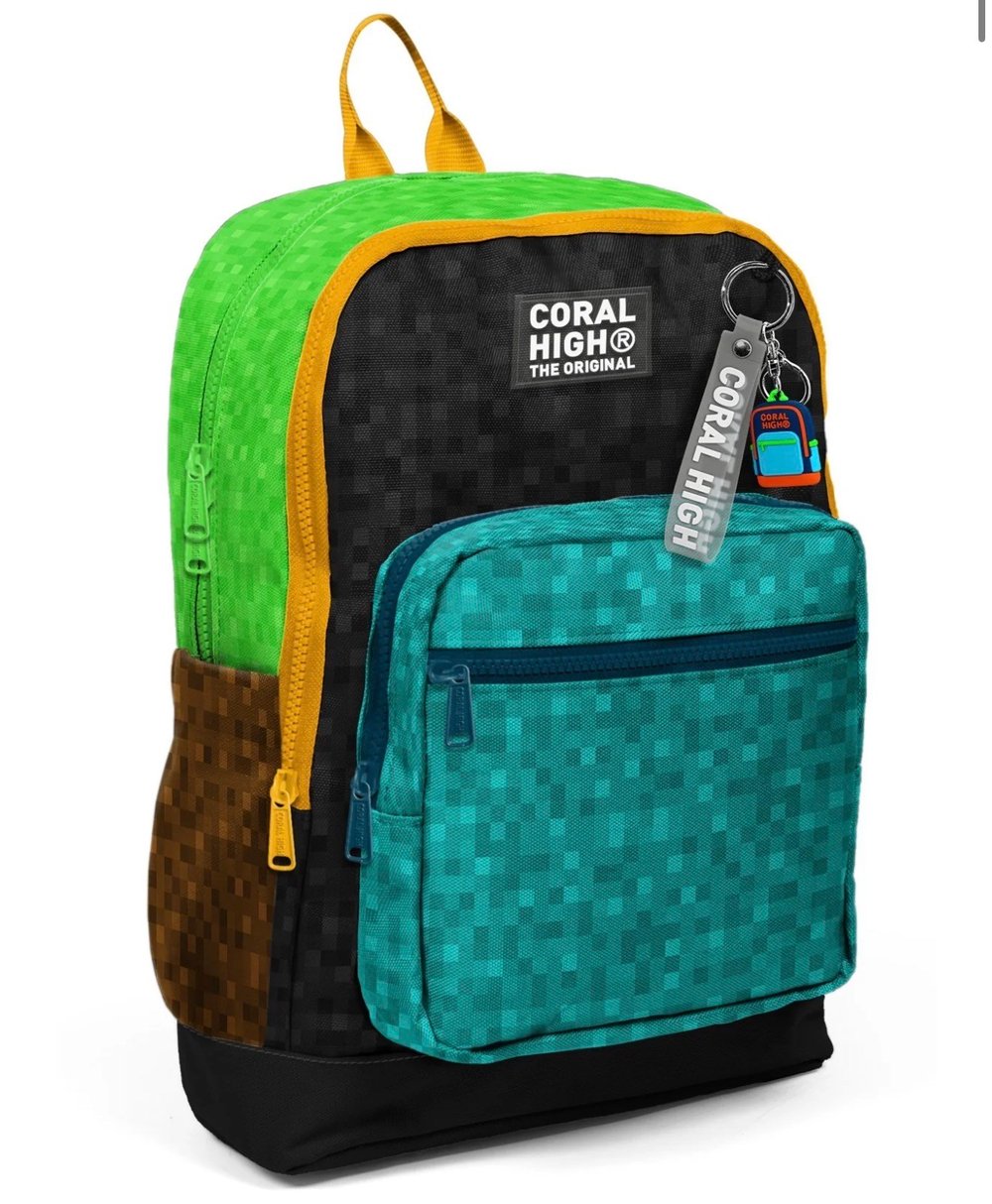 Coral High Kids Craft Desenli Okul Sırt Çantası 33216