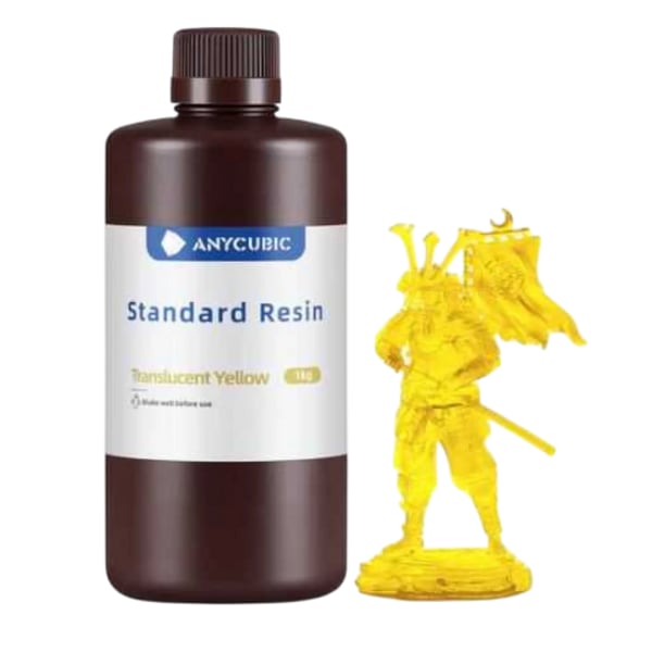 Anycubic Standard Resin-Translucent Yellow