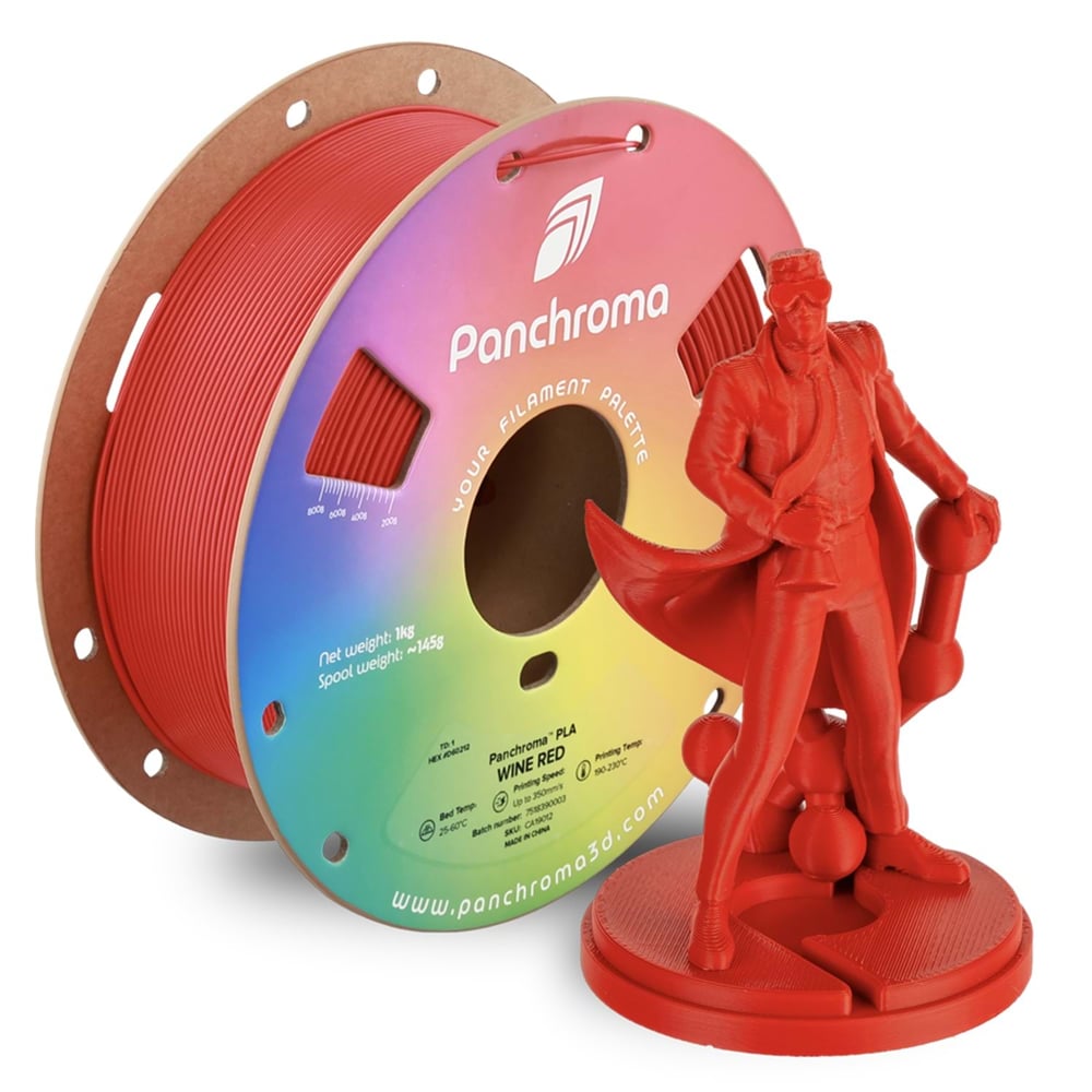 Panchroma PLA Filament Şarap Kırmızı