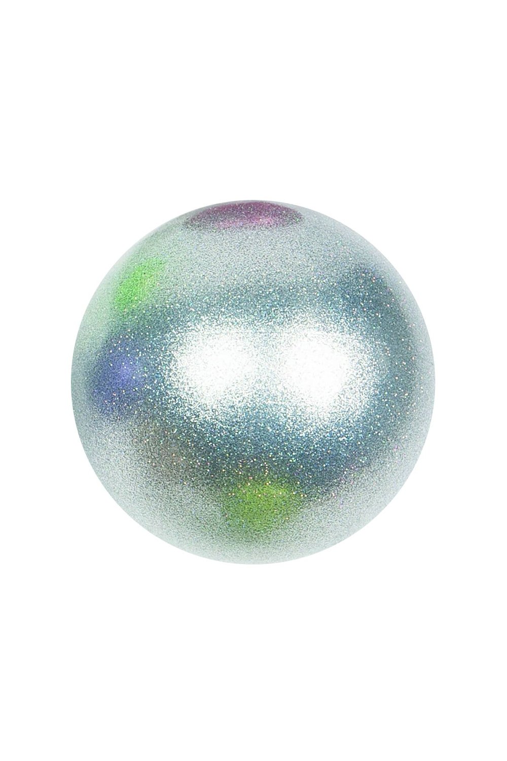 Amaya Tecnorubber® Junior's Glitter Ball Ritmik Cimnastik Topu 16cm Silver