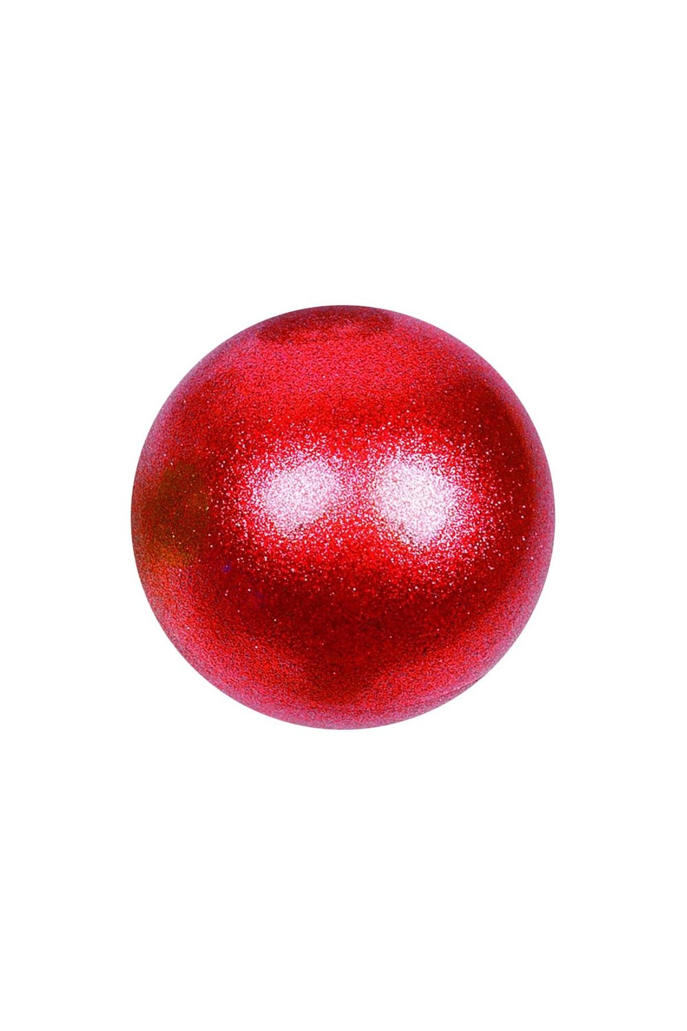 Amaya Tecnorubber® Junior's Glitter Ball Ritmik Cimnastik Topu 16cm Red