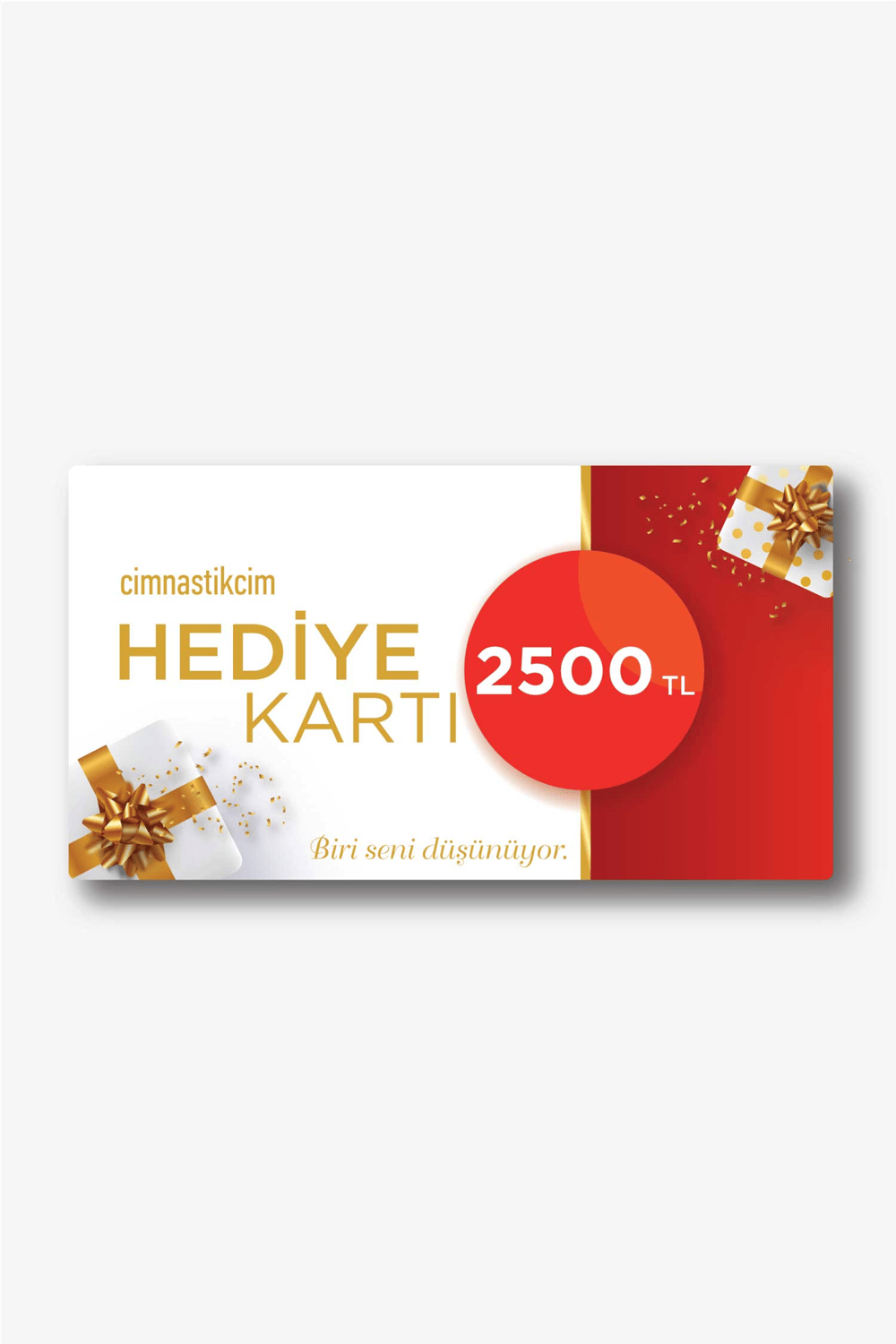 Cimnastikcim Hediye Kartı 2500 TL