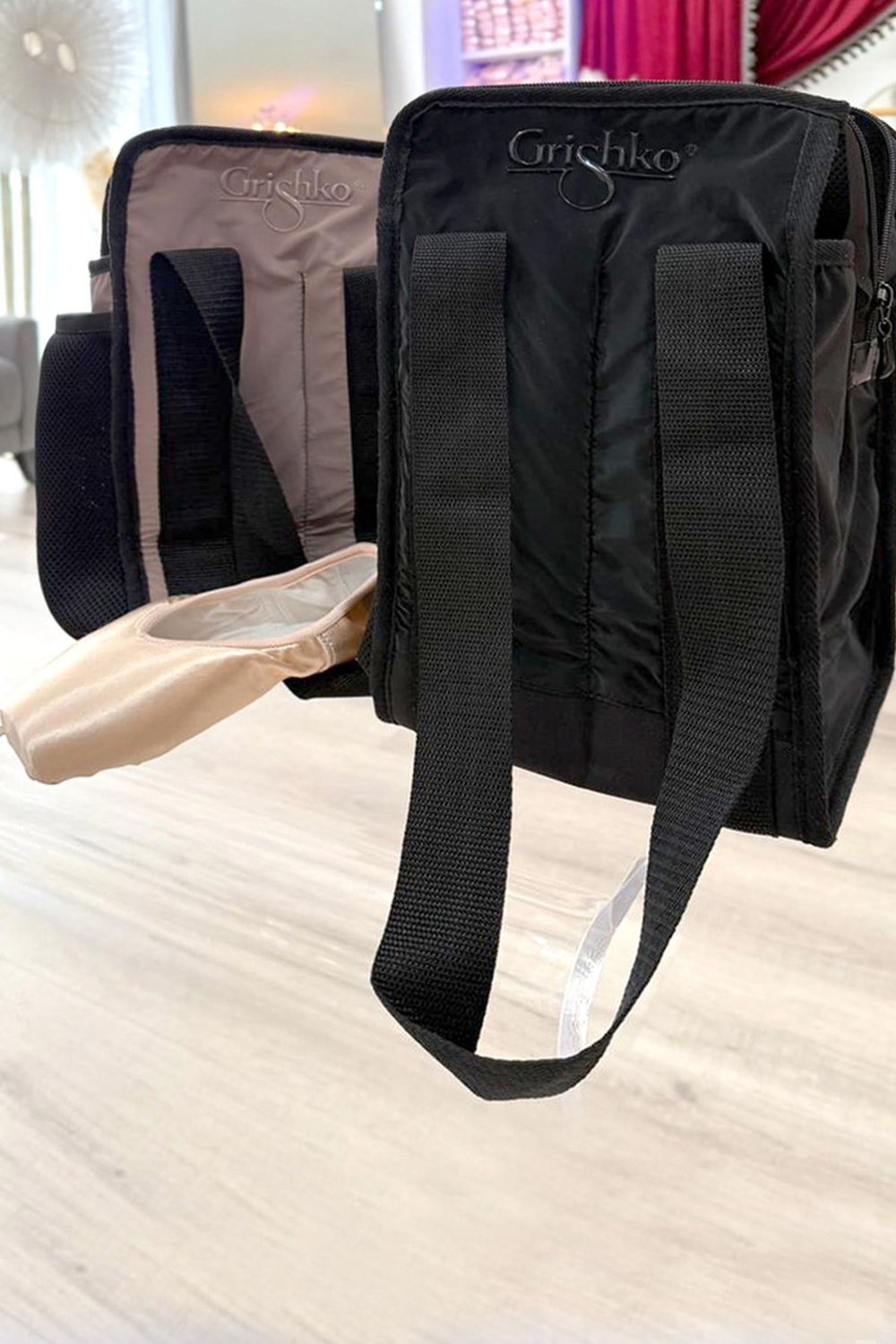 Grishko 4 SLOT POINTE SHOE BAG 2 ZIPPERS