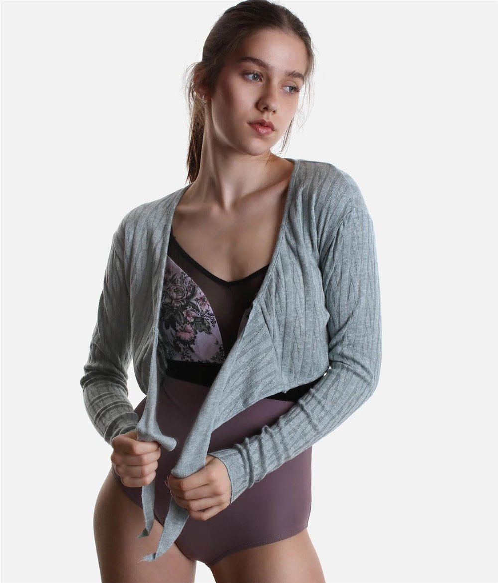 Grishko THEA Wrap Sweater Sage