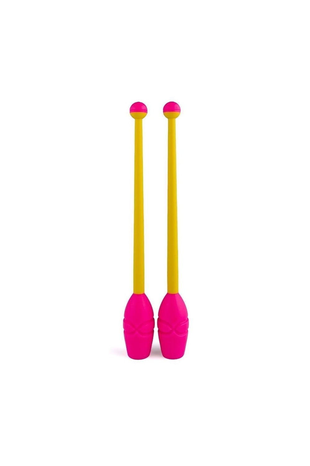 Gymo Birbirine Bağlanabilir Ritmik Cimnastik Labut 36.5cm Pembe-Sarı