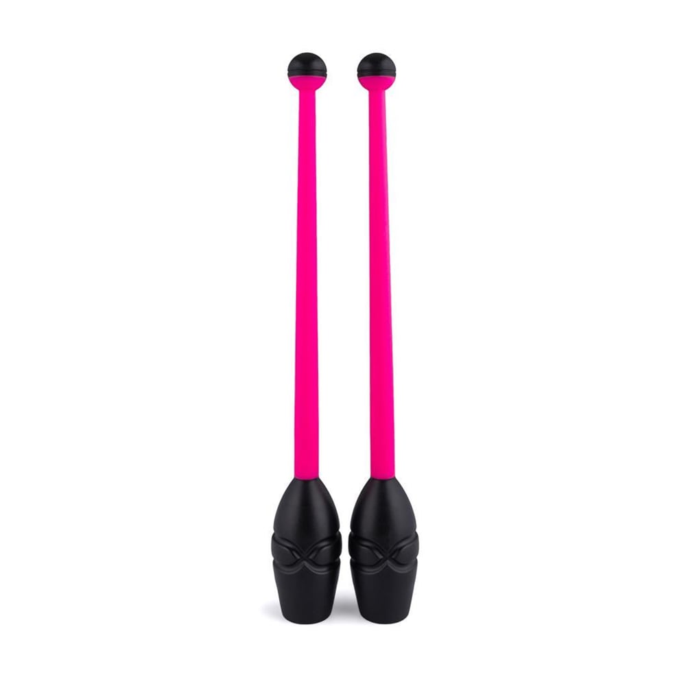 Gymo Birbirine Bağlanabilir Ritmik Cimnastik Labut 41cm Siyah-Pembe