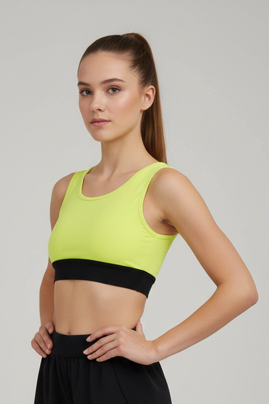 Gymo Büstiyer Vivi Fosforlu Sarı