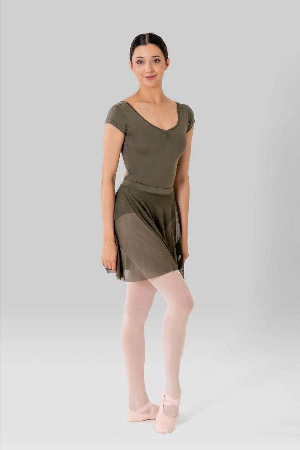 Gymo Dancewear Bale Eteği Doris Asker Yeşili