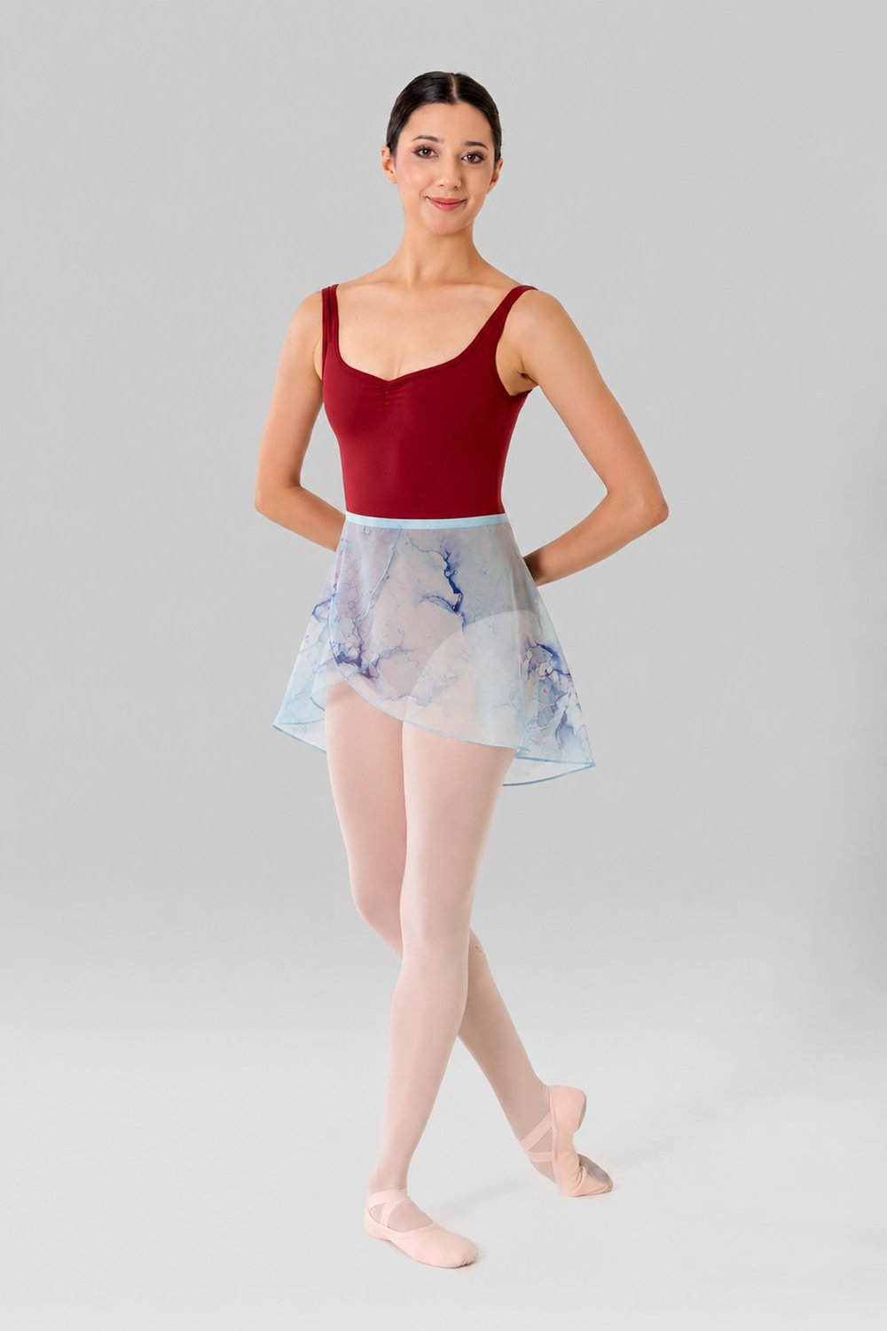 Gymo Dancewear Bale Eteği Lily Blue Marble