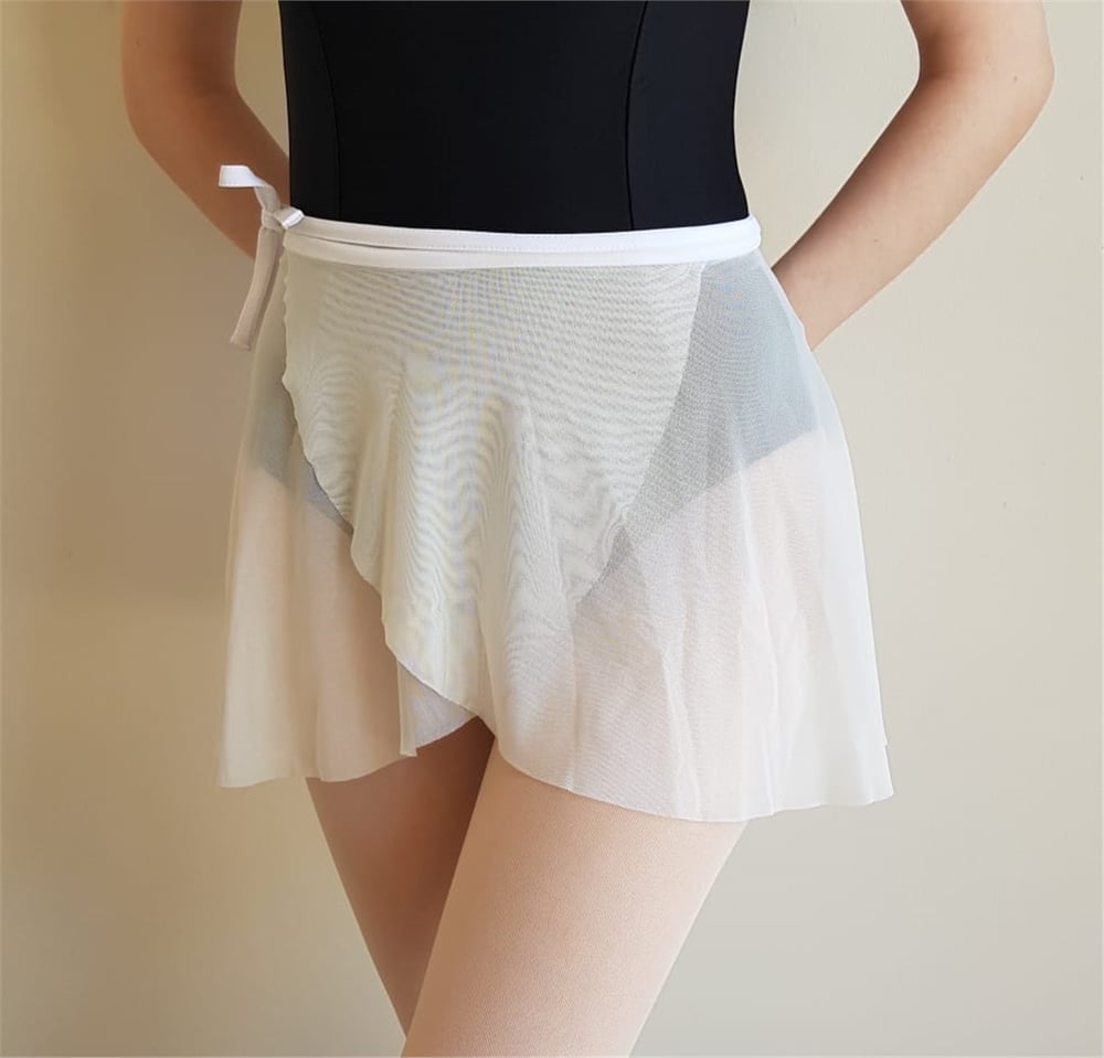 Gymo Dancewear Bale Eteği Lily White