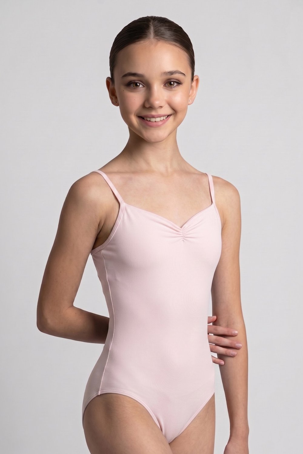 Gymo Dancewear Bale Mayosu Bella Pale Pink