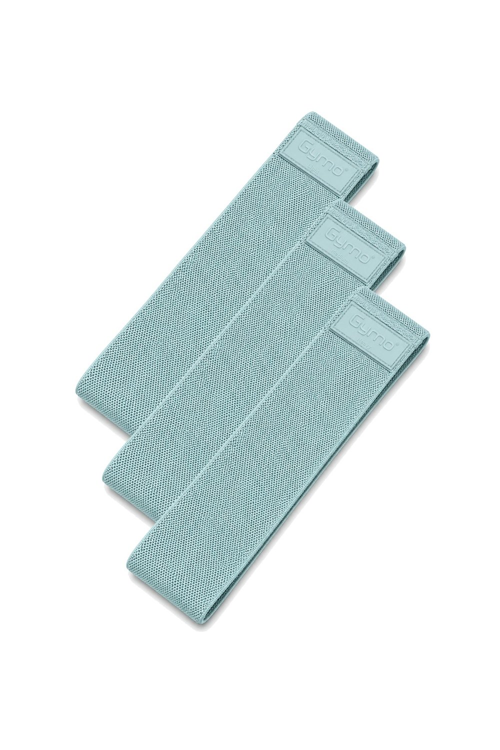 Gymo Hip Band Squat Egzersiz Kalça Direnç Bandı 76x8cm Nane Yeşili 3'lü Set