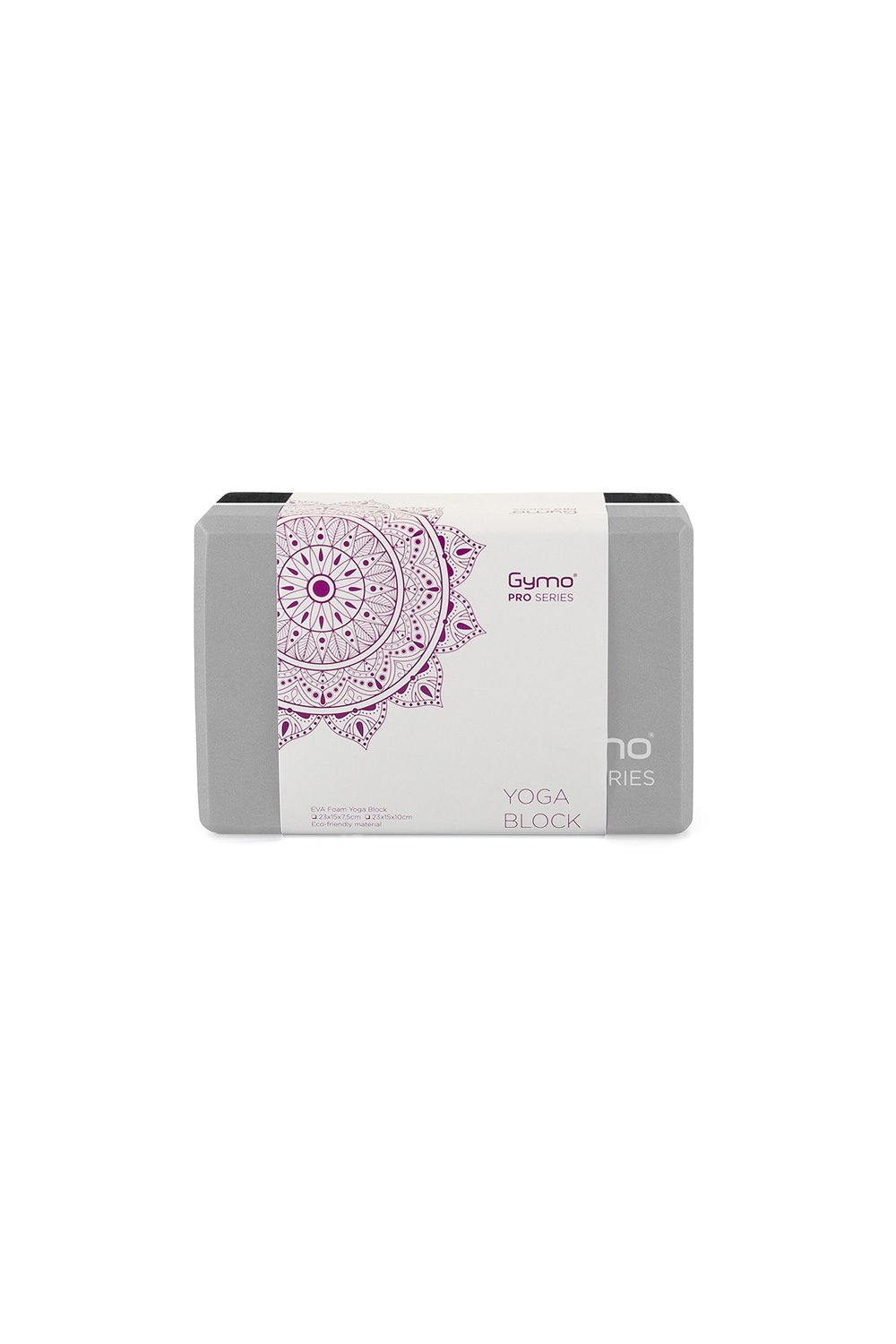 Gymo Pro Series 2 Renk Yoga Blok Siyah x Gri