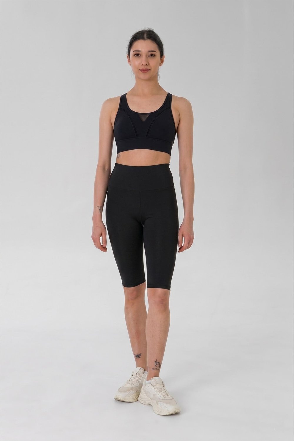 Gymo Sports Kapri Tayt Viviana Siyah