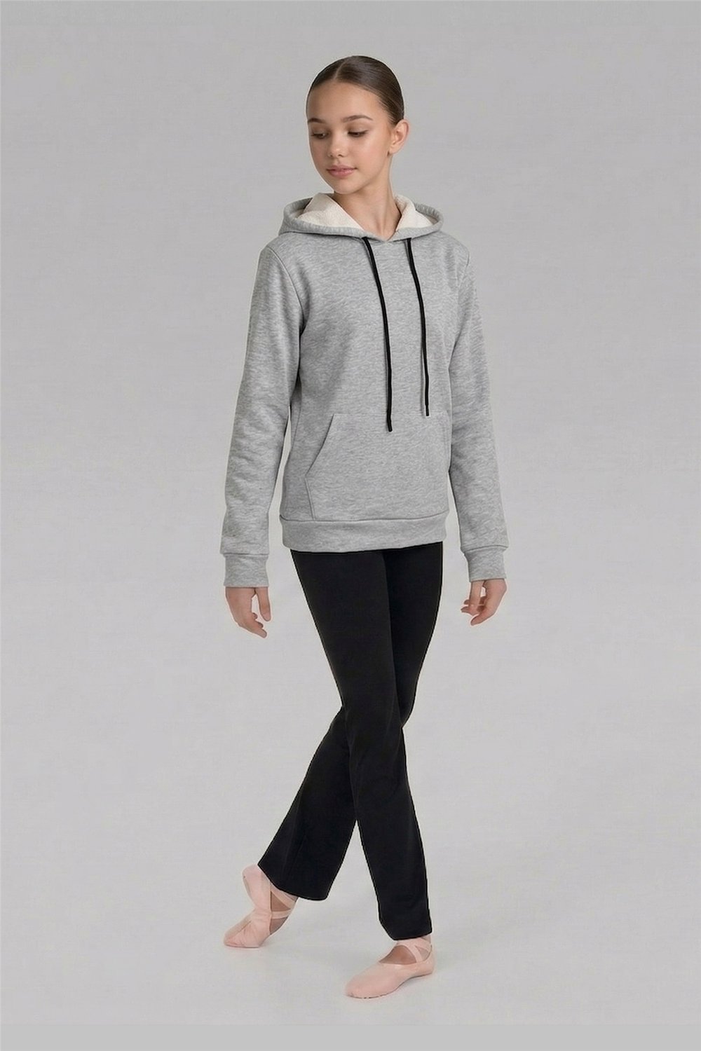 Gymo Sweatshirt Kapüşonlu Gri