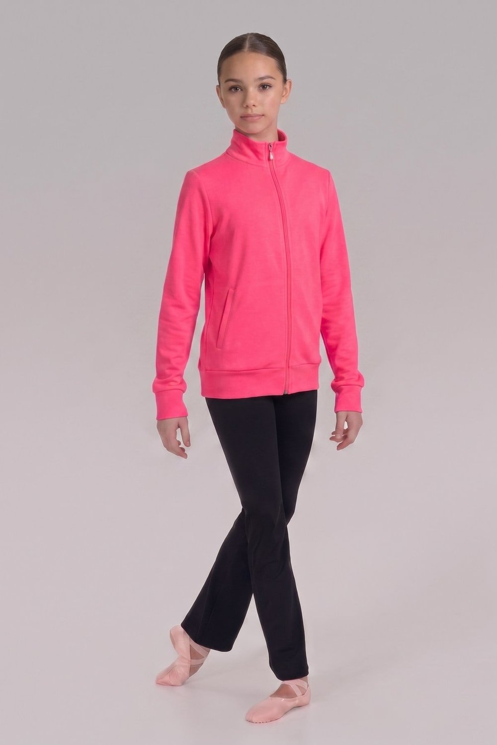 Gymo Sweatshirt Sky Fosforlu Pembe